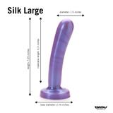 Load image into Gallery viewer, Tantus Silk Dildo: Small, Medium and Large sizes - A Little More Interesting