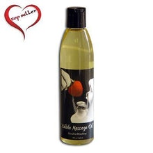 Load image into Gallery viewer, Earthly Body 8 oz. Edible Massage Oil - A Little More Interesting
