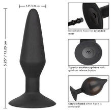 Load image into Gallery viewer, California Exotics XL Silicone Inflatable Plug - A Little More Interesting