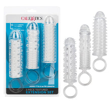 Load image into Gallery viewer, Cal Exotics 3 Piece Textured Extension Set