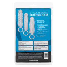 Load image into Gallery viewer, Cal Exotics 3 Piece Textured Extension Set
