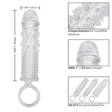 Load image into Gallery viewer, Cal Exotics 3 Piece Textured Extension Set