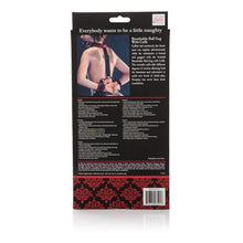 Load image into Gallery viewer, California Exotics Scandal® Breathable Ball Gag With Cuffs - A Little More Interesting