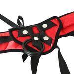 Load image into Gallery viewer, Sportsheets Red Lace Corsette Strap on - A Little More Interesting