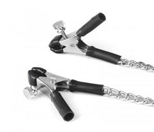 Load image into Gallery viewer, Spartacus Adjustable Micro-Plier Nipple Clamps
