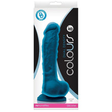 Load image into Gallery viewer, NS Novelties Colours Dual Density 8” Dildo - A Little More Interesting
